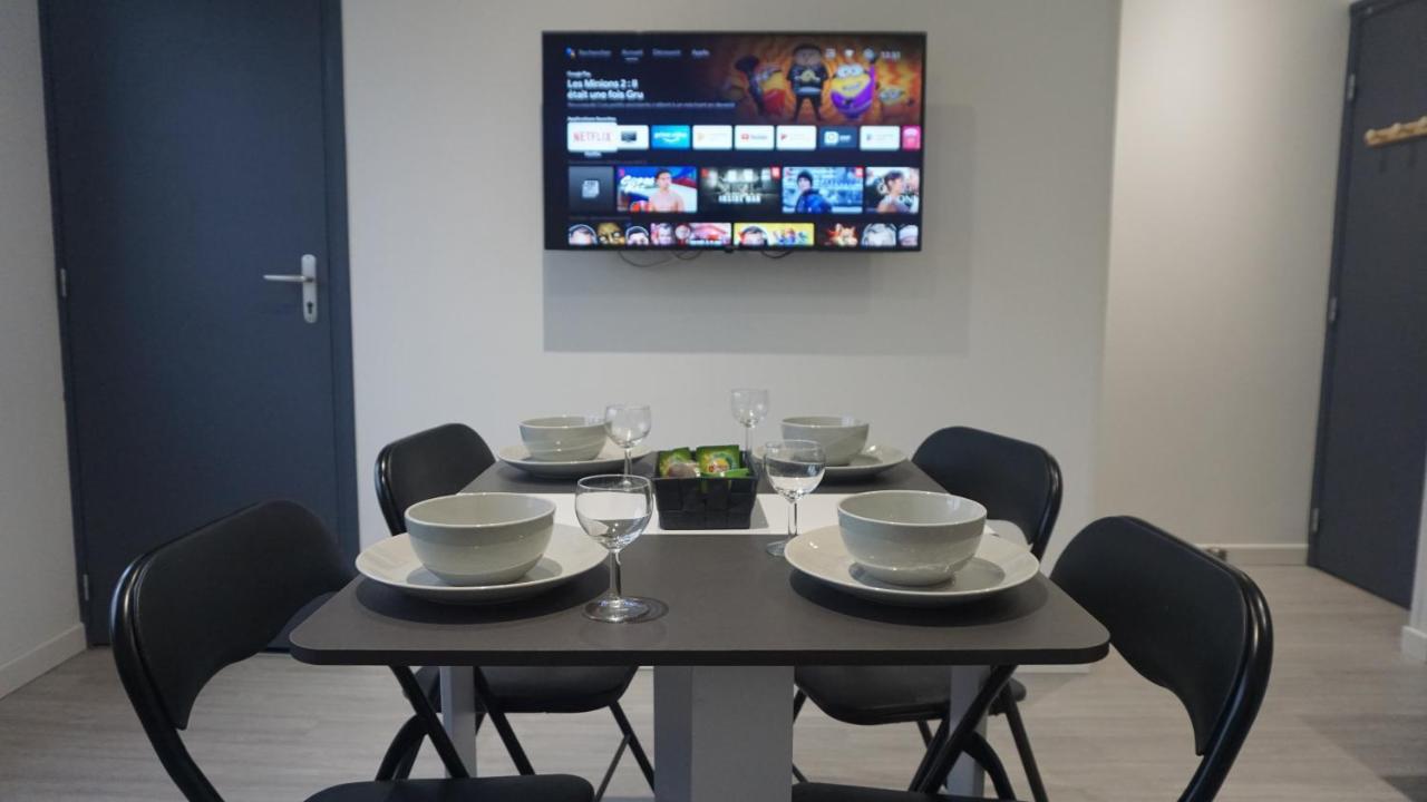 Cosy T2 Wifi Parking Proche Gare Centre Ville Saint-Quentin  Luaran gambar