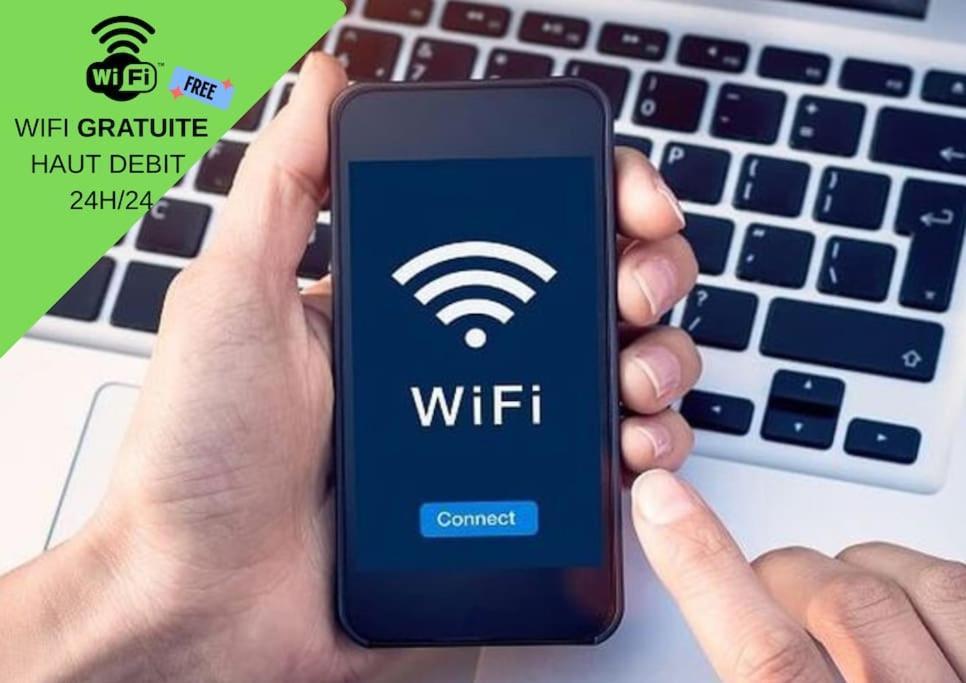 Cosy T2 Wifi Parking Proche Gare Centre Ville Saint-Quentin  Luaran gambar