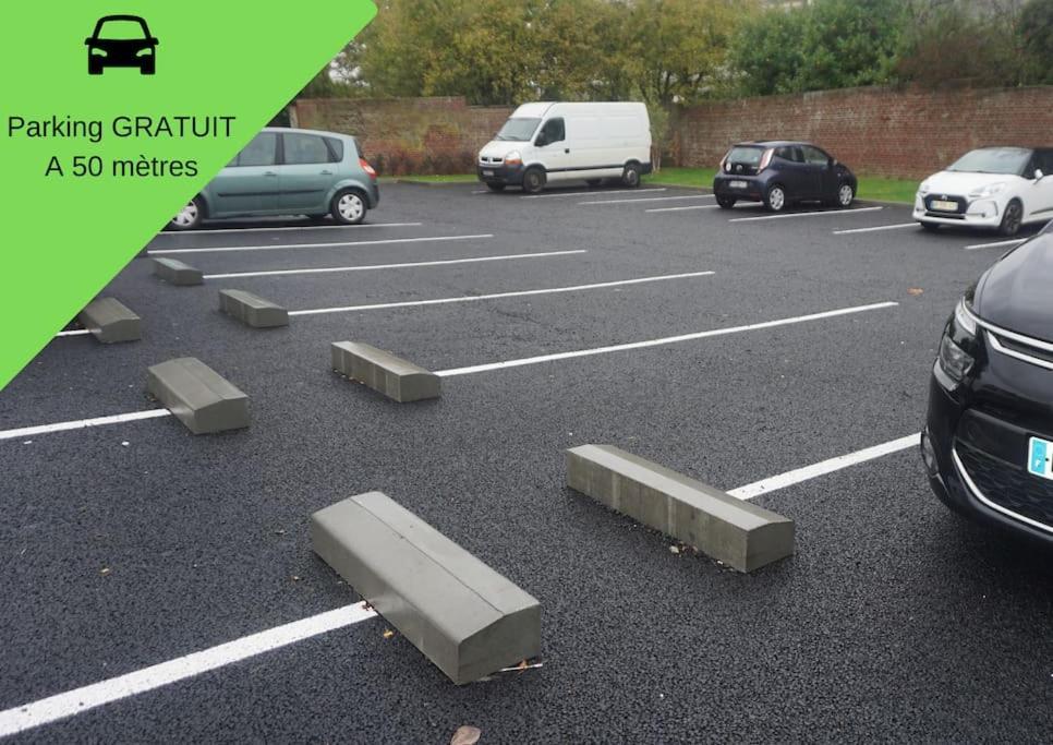 Cosy T2 Wifi Parking Proche Gare Centre Ville Saint-Quentin  Luaran gambar